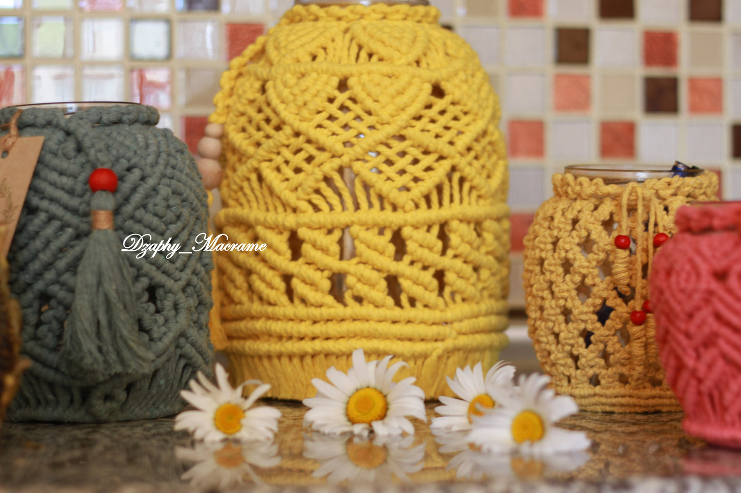Jar macrame