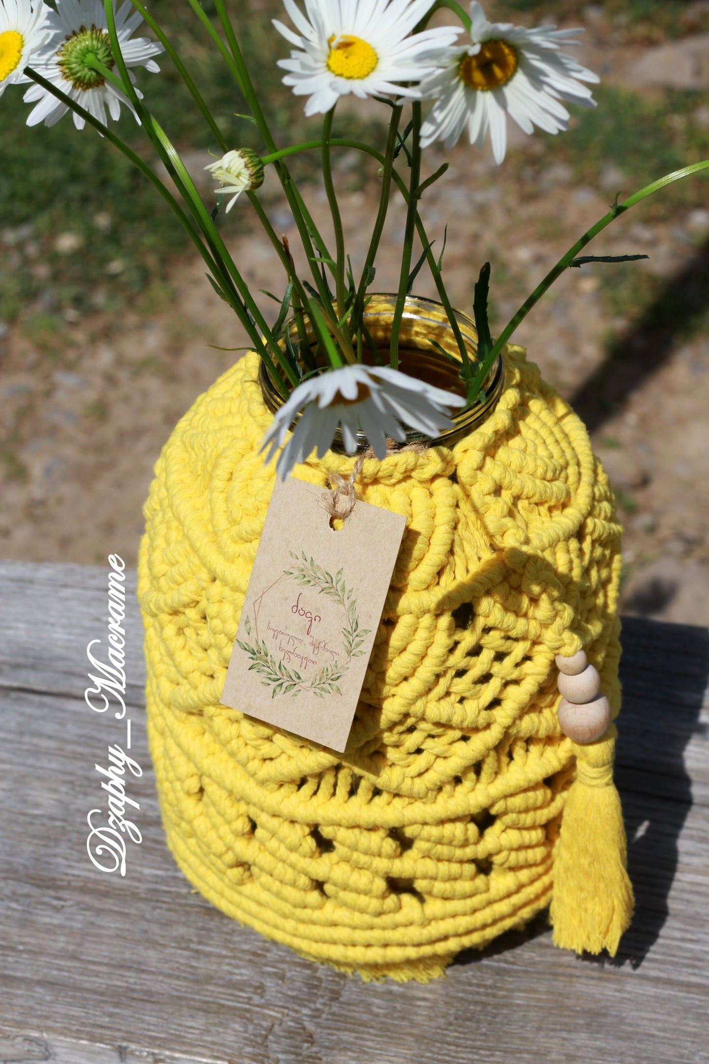 Jar macrame