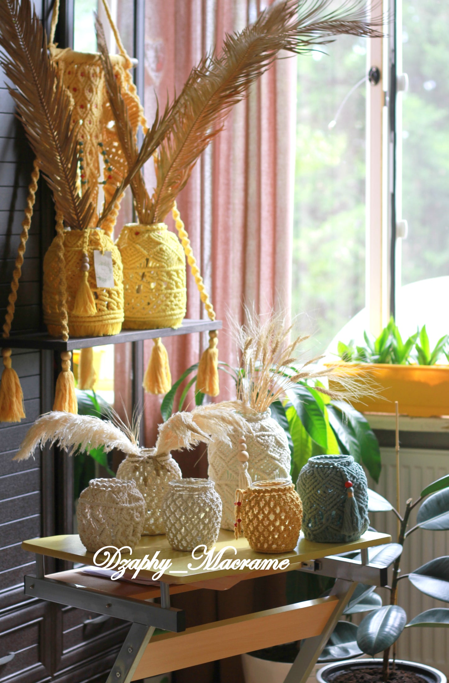 Jar macrame