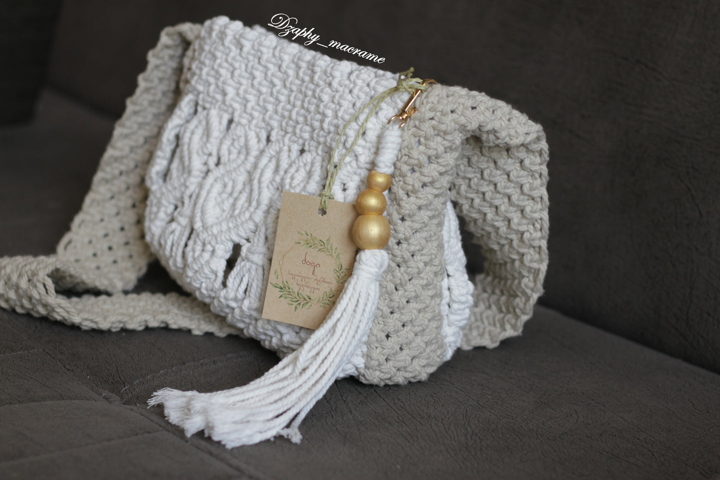 Macrame Bag- მაკრამეს ჩანთა.
