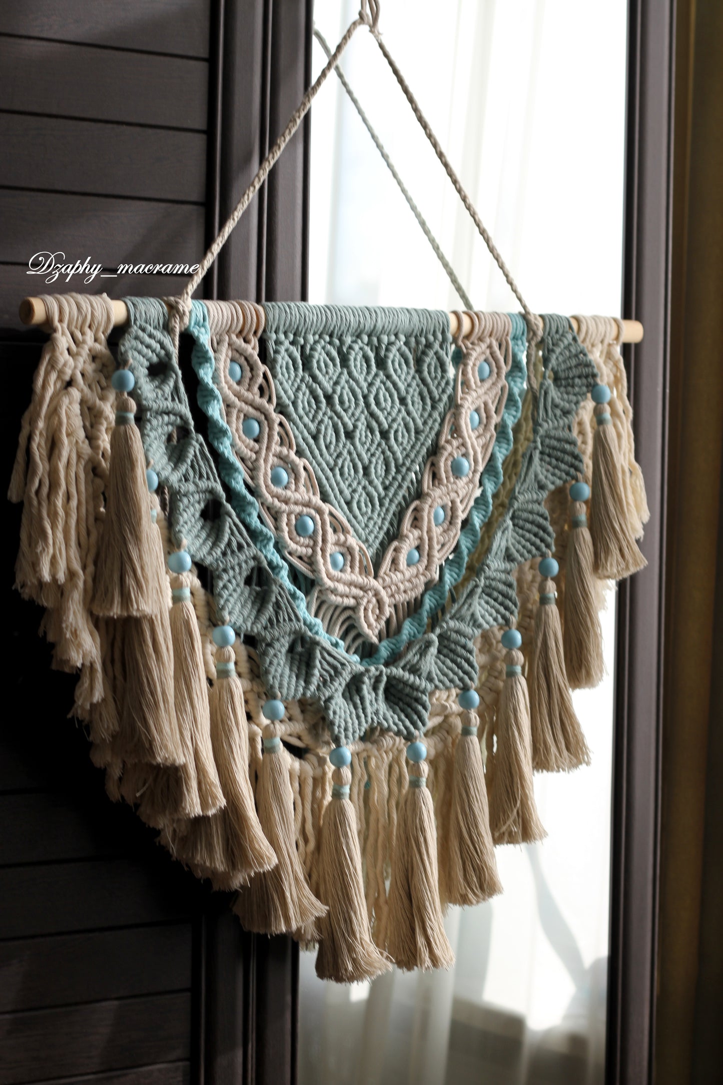 Wall Decor Macrame - კედლის დეკორი 62/72 cm