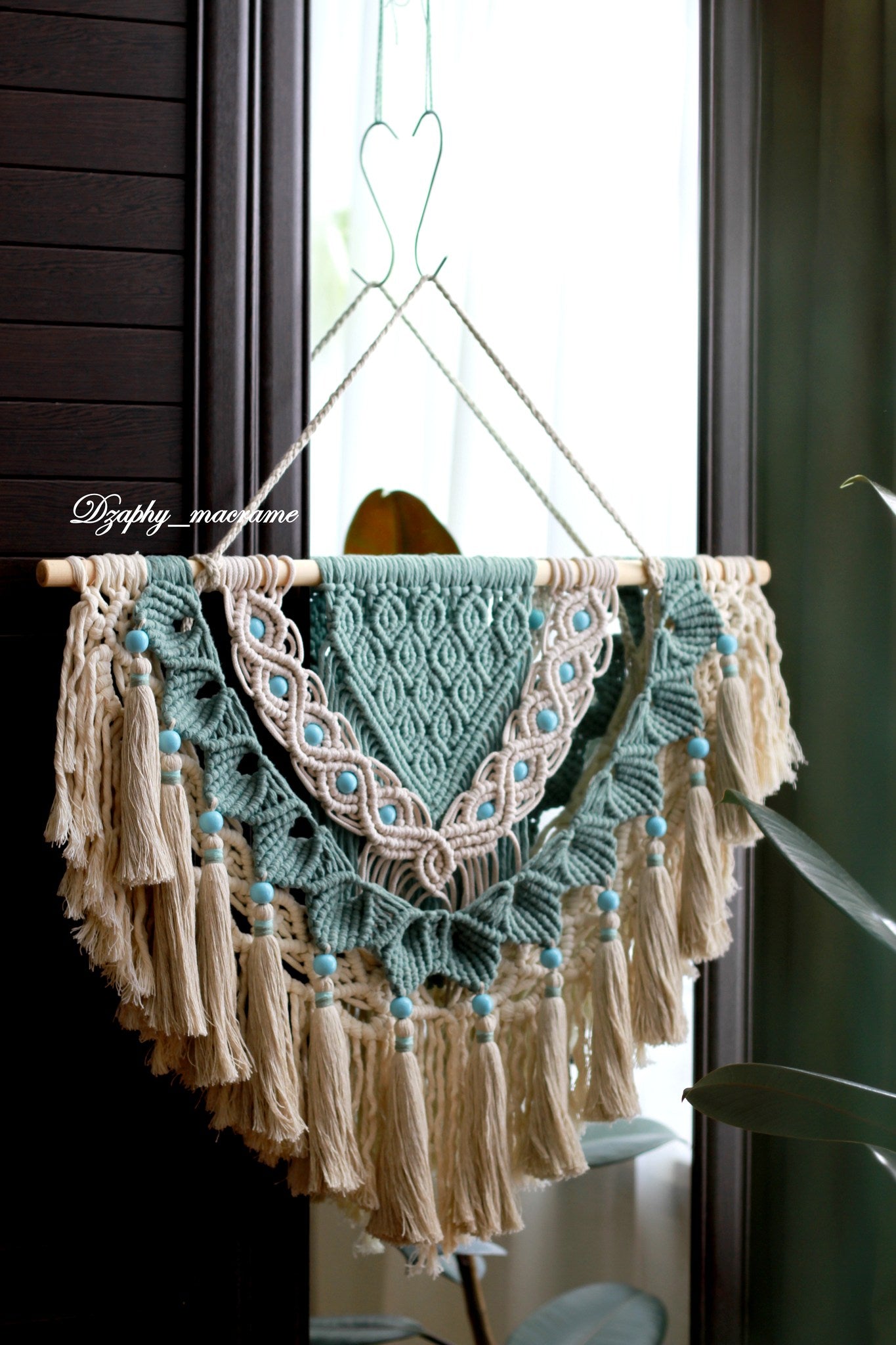 Wall Decor Macrame - კედლის დეკორი 62/72 cm