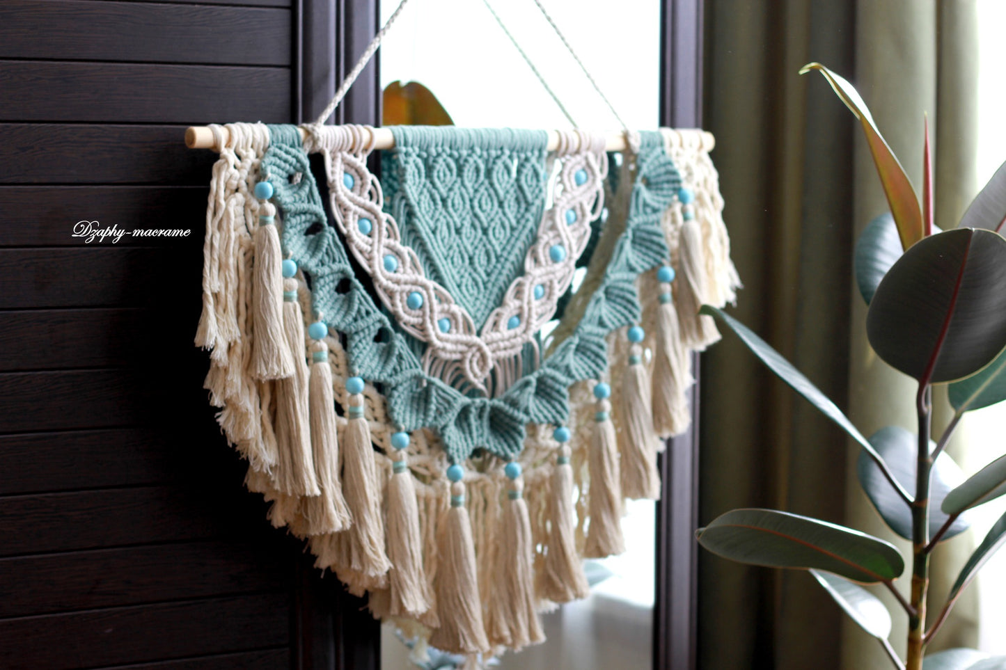 Wall Decor Macrame - კედლის დეკორი 62/72 cm