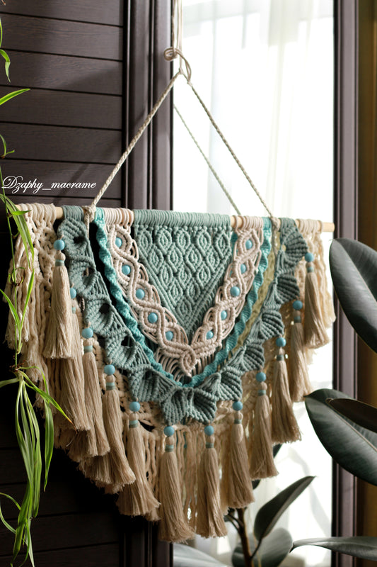 Wall Decor Macrame - კედლის დეკორი 62/72 cm